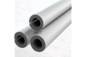 MOBYAT Isolante Per Tubature In Resistente All'umidità Tubo Isolante In Schiuma 48mm 60mm 76mm 89mm Isolante Per Tubi Condizionatore ( Color : ID22mmxT15mmxL0.95m )