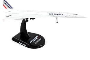 Daron Worldwide Trading Postage Stamp Air France Concorde 1/350 Airplane Model