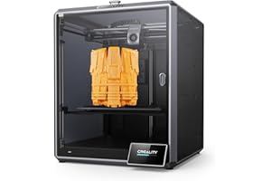 Creality K1 Max 3D Drucker, 3D Printer mit AI Kamera, AI LiDAR, 600 mm/s Druckgeschwindigkeit, 300 x 300 x 300mm Großes Bauraum, freihändige automatische Nivellierung