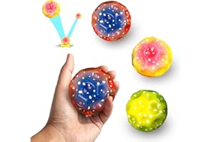 Lonimia Astro Jump balll,3pcs Moon Ball,Jump Ball,7cm bam, Badestrandspielzeug, zum Werfen, Wasserspiele am Trampolin Spielen, Lavaball,Bam Ball, Bouncing Ball,Blitzball