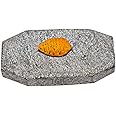 TGH Traditional Sandalwood Octogen Turmeric Grinding/Rubbing Stone [Grey]