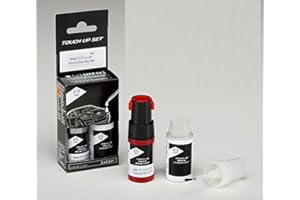 Mazda Lackstift Set (2x9ml) Lackreparatur Zubehör Farbe 42M Deep Crystal Blue Metallic - Mitternachtsbal