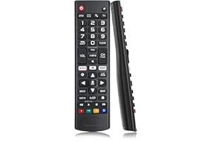 YESIMOLA Telecomando per LG Universale, Sostitutivo Telecomando TV LG, Compatibile con LG Telecomando Smart TV AKB75095307 Adatto per LG LCD LED High-Definition TVS UHD OLED 3D 4K TVS(Batterie non Incluse)