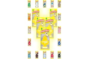 FRESHCAR Wunderbaum Désodorisant Parfum de Voiture Arbre Magique Arbre Parfumé: 5 Pièce + Stylo à Bille light-tribe (Vanille)