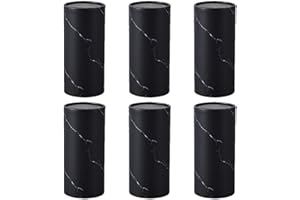 ARROVARP Lot de 6 boîtes à mouchoirs Rondes pour Voiture - 14,5 x 6,8 cm - Cylindre cylindrique pour Voiture, Porte-mouchoirs Rond pour Voiture, Porte-mouchoirs de Voiture