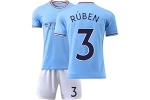 Resplend Maillot de Foot Homme et Garçons Maillot Set 22/23 domicile/extérieur Jersey Foot,No.9 Football Ensemble Entraînement T-shirt short et chaussettes Set,Outdoor Football Jersey Costume