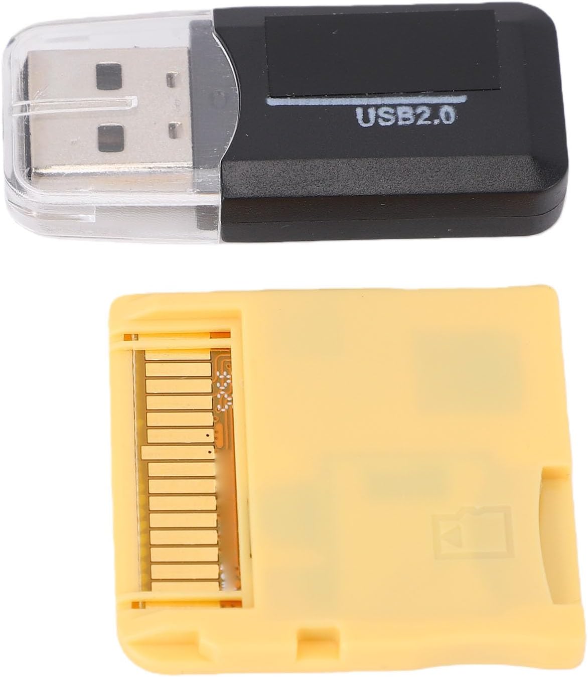 Garsent Tarjeta R4 con SDHC Gold Pro 2026, Cartucho de Juego DS Dual Core Revolution, Tarjeta Flash 3DS para Nuevos 2DS 3DS LL XL NDSL NDSI MD GB GBC FC PCE (Yellow)