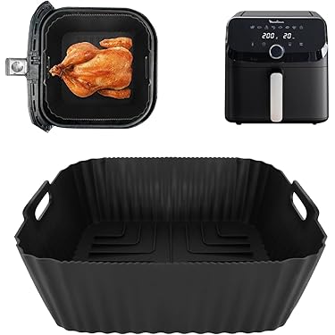ENSINE Accessoires Voor Airfryer Voor Philips Dual Basket Air Fryer 3000 Serie Compatibel Met Philips 5000 Serie Inclusief Siliconen Voeringen Rekken Muffinkopjes Broodblikken Voedseltang