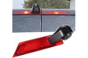 BERLINGAN Telecamera freno posteriore per auto Third Roof con freno posteriore Telecamera retromarcia per Ford Transit Custom 2012-2016