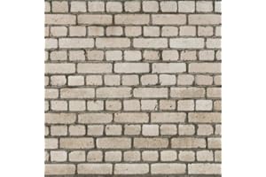 MyTinyWorld Dolls House Miniature Weathered Grey Brick Pattern Cladding