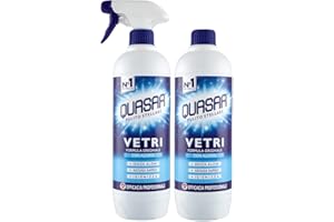 Ipershop Express Quasar Set: Vetri con Alcool 650 ml + Ricarica Vetri con Alcool 650 ml
