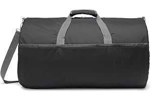 Amazon Essentials Home_Lifestyle duffelväska, svart, 76 cm, duffelväska, Svart, 25 Inches, Duffelväska