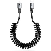 Delock USB 2.0 Spiralkabel – A-Stecker Auf A-Stecker, Schwarz, Länge 20-60 Cm Dehnbar