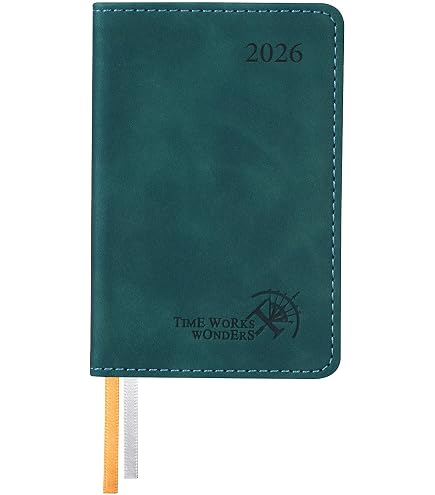 Agenda Mensuel De Poche COLOR TOUCH Oberthur - Janvier à Décembre 2026 - Format 10x15 Cm - Couleur Fuschia