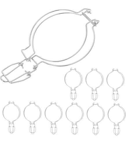 30 Boucles Métalliques De Scellement Pour Bocaux Verre - Fermeture Hermétique Inoxydable