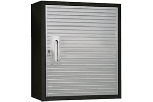 SEVILLE CLASSICS Seville Garage Workshop Metal Hanging Wall Storage Cabinet Commercial Quality Heavy Duty Stainless Steel