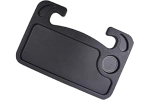 RAKIUTY Scrivania per Volante per Mangiare/Computer Portatile,Volante da Tavolo per Computer,Supporto Portatile da Tavolo Auto,Auto Volantes Scrivania Supporto,Si Adatta alla Maggior Parte dei Veicoli,Nero
