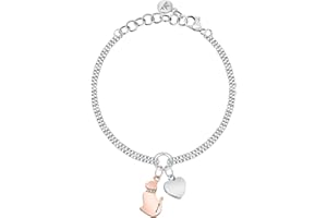 Morellato Mascotte Bracciale Donna in Acciaio, Cristalli - SAVL11