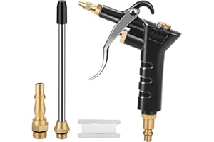 astarye Air Blow Gun, Air Blower for Compressor with 1/4" NPT&1/4" BSP