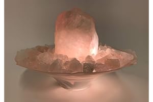 TROESTERS BRUNNENWELT Troester's Brunnenwelt Zimmerbrunnen 'Delia' Rosenquarz (Schalenfarbe: Rosa)