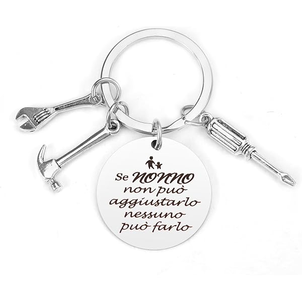 Portachiavi Per Papà Con Ciondolo Albero - Regalo Originale Per Compleanno O Festa Del Papà - Foto 3