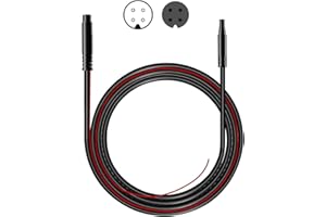 Azdome Cable de extensión AZDME (YCX01) para M300S / PG17, 4 pines 6 m, cable de extensión para cámara de visión trasera de espejo, cable de grabadora de coche trasero