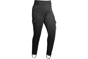 GREAT BIKERS GEAR -Women Motorcycle Leggings Motorbike Super Pants Ladies Protective with Removable CE Armour