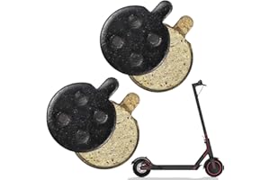 VIOLOTORIS 2 Pairs Bicycle Brake Pads, Bike Brake Pad, Low Noise, Safe Riding, Bicycle Replacement Accessory, for Xiaomi M365 Pro