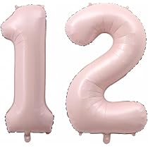NICECONE 24 Palloncini In Lattice Con Fiocco Rosa, 30,5 Cm, Colore Rosa