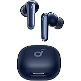 Soundcore by Anker, P40i Wireless Headset, Ambient Noise Compatible ANC, Powerful Bass, 60 Hours Playtime, 2 in 1 Case