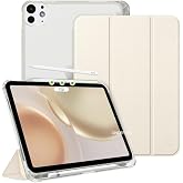 UnDePlus iPad Pro 11 3./4. Nesil M2 ile uyumlu Kılıf Flip Cover Kalem B&ouml;lmeli PC Case 2020-2022 Gold