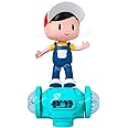 Goyal's 360 Degree Rotating Musical Dancing Toy with Attractive Multi Color Flashing Lights (Fashion Boy)