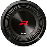 Alpine R2-W8D4 20 cm (8&rdquo;) R-Series DVC Subwoofer, 350W RMS / 1000W Peak, 4+4 Ohm, HAMR Surround, G&uuml;&ccedil;l&uuml; Bass Hoparl&ouml;r