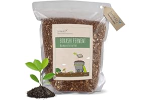 DIMIKRO Activateur de compost Bokashi - qualité bio 5 Kg Aide à la fermentation pour seau Bokashi et compost - 100% végétalien & naturel avec micro-organismes efficaces