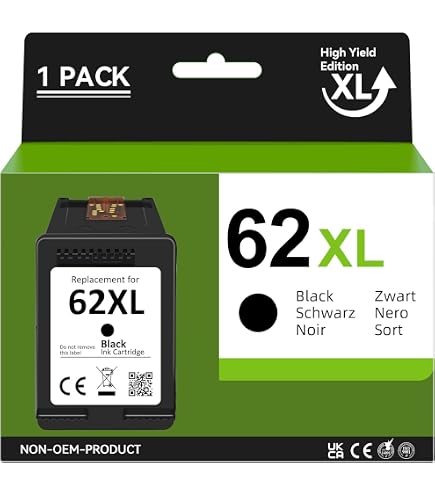 Cartucce Compatibili HP 62XL Ad Alta Capacità Per Envy E Officejet