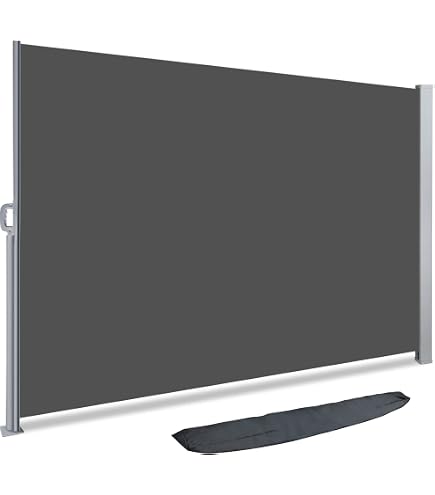 dema markise Seitenmarkise 180 x 300 cm Anthrazit Garten Frame-Lens:Focus Blue Chrome With Dark Smoke Blue Mirror Lens SCOTT Sub Sport 10 kg:187 - 205 cm