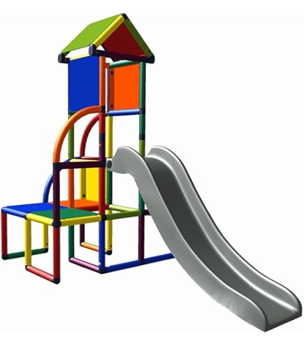 Toboggan Stable pour Enfants à Partir de 1 An - pour Bébé, Jardin et