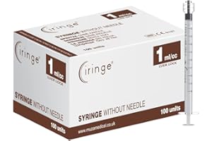 Ciringe 1 ml Lock Syringe - Pack of 100