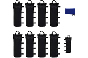 BOCGUY 8 Stück Sandsäcke, Sandsack Pavillon Sandsäcke, 50x20cm SandsäCke Pavillon Beschwerer, Sandsack zum Beschweren für Pavillons Gartenzelte Festzelte Gewichte Standsicherung