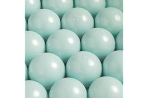 ‎MISIOO MISIOO Bälle für Bällebad - Bällebad Bälle - Bälle Ø 6 cm - Plastikbälle hergestellt aus 100% LDPE - Spielzeug Baby