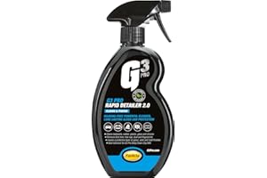 G3 Pro Rapid Detailer 2.0 500ml (7258) – Streak-Free Spray for Bird Lime, Sap & Dirt Removal – High Gloss Finish, Safe on Waxed Surfaces & All Exterior Touchpoints, Speeds Up Claying