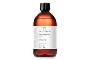 Naissance Aceite Vegetal de Semillas de Uva 450ml - 100% natural, vegano y no OGM