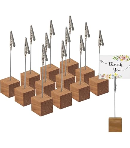 Supporto per Clip Memo cubo leggero da 10 pezzi con Clip a coccodrillo
