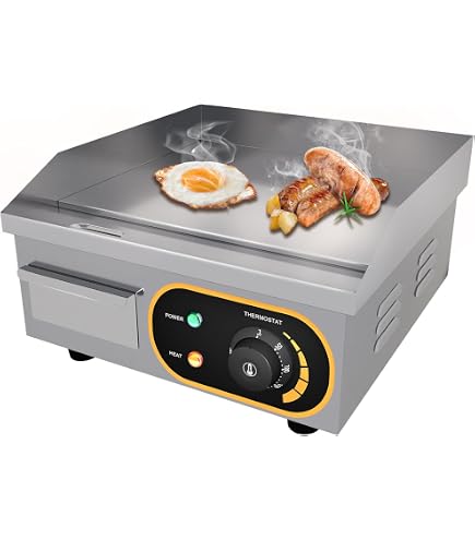 WILGOON Tischgrill Tischgrill Elektrisch, Barbecue Elektrogrill,46,5 X