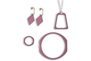 Kotona Floro - Regalos Mujer Cumpleaños - Colgante Mujer Pulsera Anillo Pendientes acero inoxidable