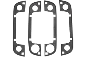 Konuooer 51218122441 Türgriff Gummidichtungen Kompatibel mit B-M-W E36 E34 E32 Z3 3 5 7 Series 51218122442 Außerhalb Griff Dichtung Dichtungen