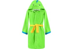 WYTbaby Albornoz Niño Pijama Manta Bebe Con Capucha Algodón Suaves y Ultra Absorbentes Bata Bebe Para Niño y Niña