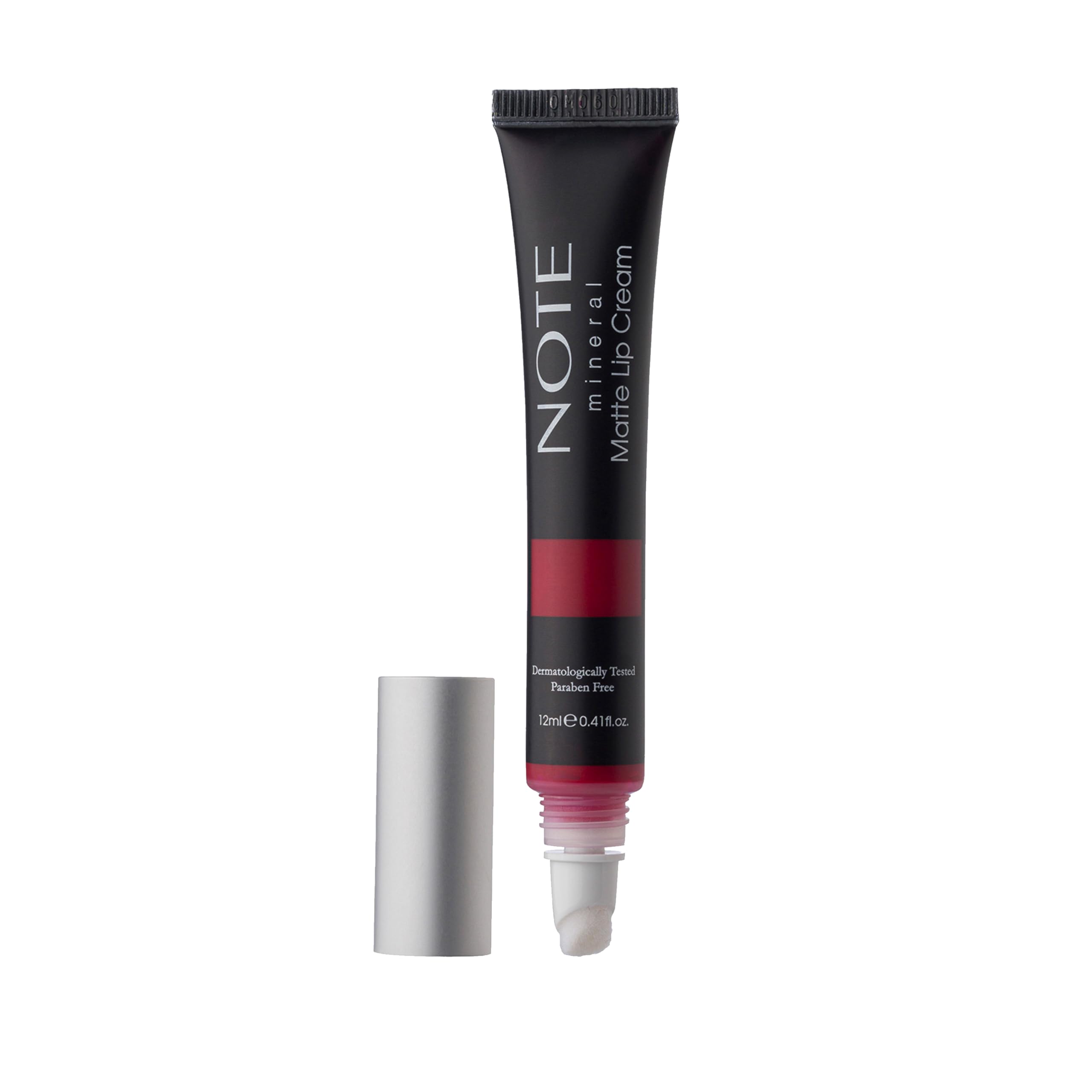 Note Cosmetics Mineral Matte Lip Cream 06 Go Red Yarı Mat Bitişli Likit Ruj, Kırmızı