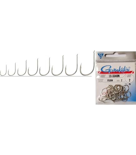 GAMAKATSU AMI SERIE LS1050N – 120N (busta da 25 ami) MISURE AMI measure 18