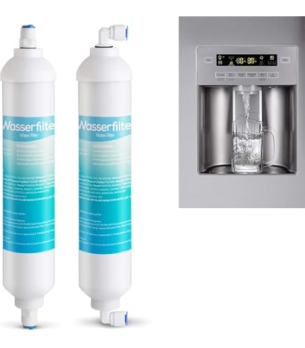 Banseok Puritec DD-7098 Genuine Fridge Water Filter (2-Pack) - Fits Bosch, Siemens, Neff